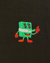 Cash Money Embroidery Cotton T-Shirt