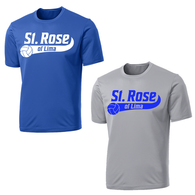 St. Rose of Lima Dri Fit Tri Blend Shirt