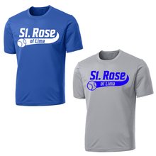 St. Rose of Lima Baseball Dri Fit Tri Blend Shirt