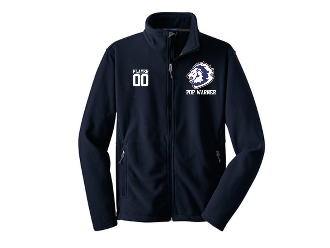 Howell Lions Ladies Fleece Jacket with Embroidered Logo