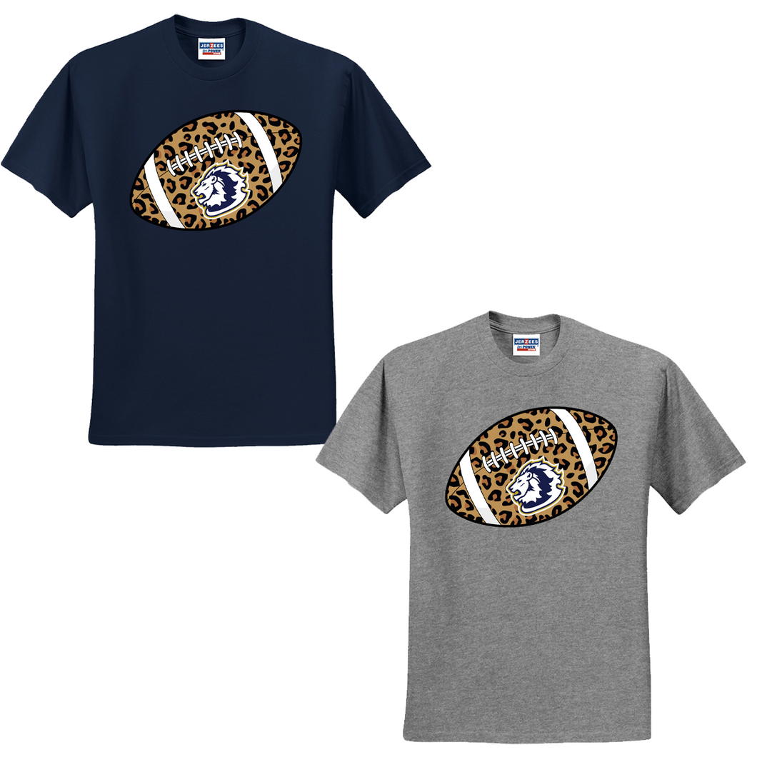 Howell Lions Cheetah Football Cotton shirt