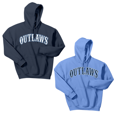 Outlaws Baseball Cotton Hoodie