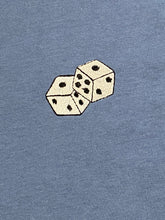 Dice Embroidery Cotton Ladies T-Shirts