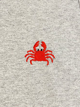 Crab Embroidery Cotton Tank Top