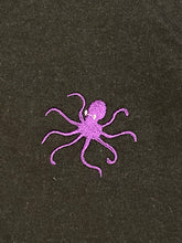 Octopus Embroidery Cotton Tank Top