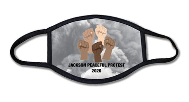 Jackson Peaceful Protest Face Mask