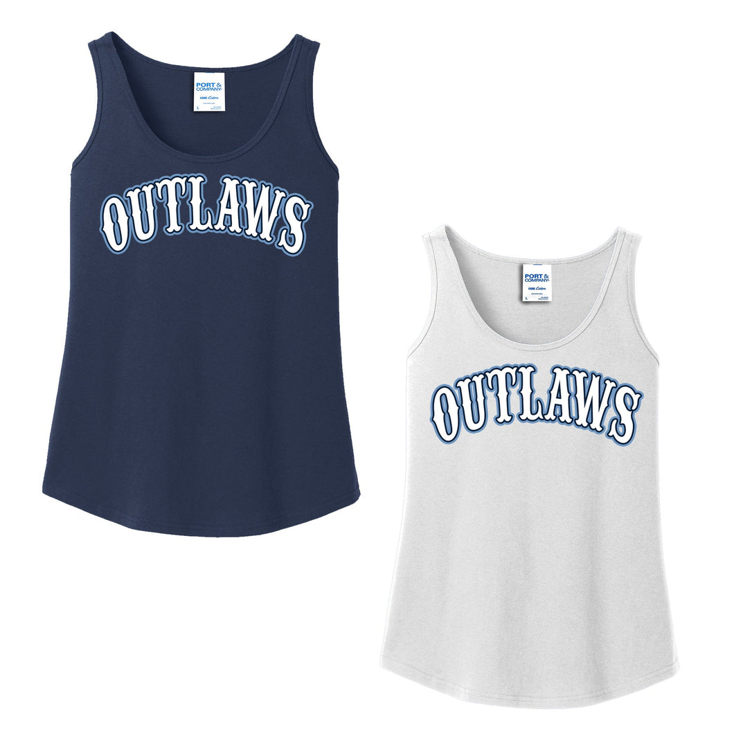 Outlaws Baseball 9U Ladies Tank Top