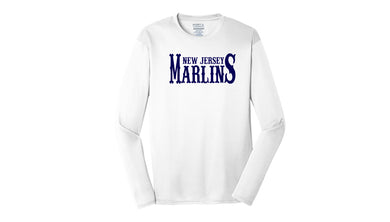 NJ Marlins Long Sleeve Performance Shirt