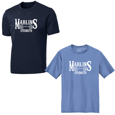 NJ Marlins Strength Dri Fit Tri Blend Shirt