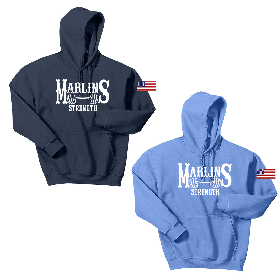 NJ Marlins Strength Cotton Hoodie