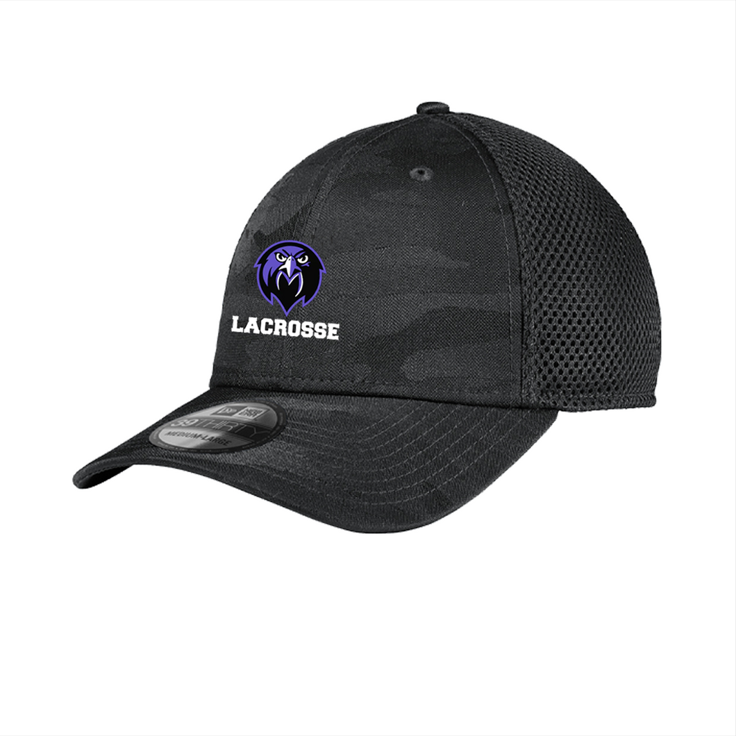 Monroe Lacrosse Embroidered Logo Team New Era Tonal Camo Hat