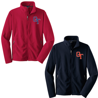 Spartans Baseball Fleece Jacket with Embroidery