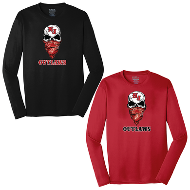 New Jersey Outlaws Long Sleeve Performance Shirt