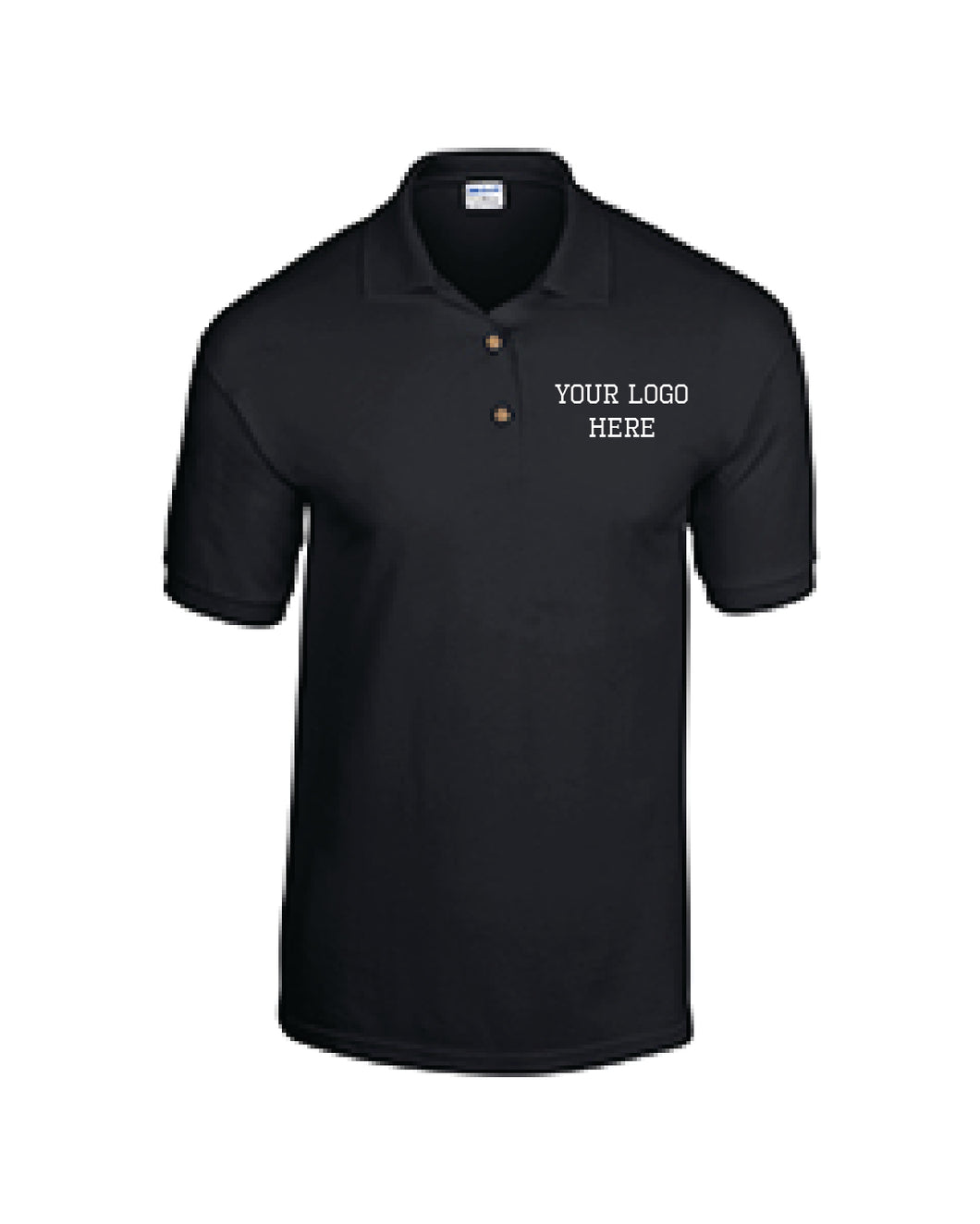1 Location Embroidered Polo Shirt