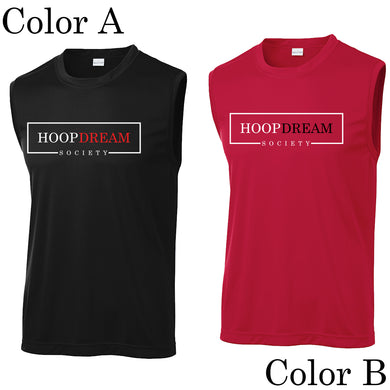 HoopDream Society Sleeveless Performance Training Shirt