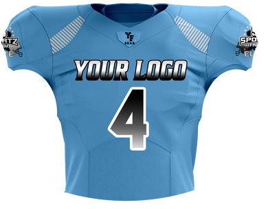 Solid Color Football Jersey