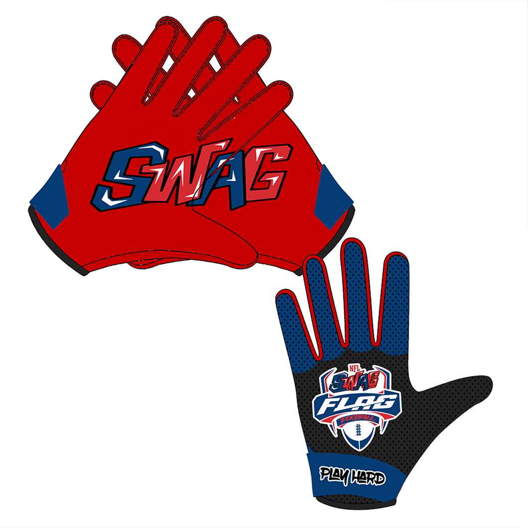 Swag Flag Football Gloves