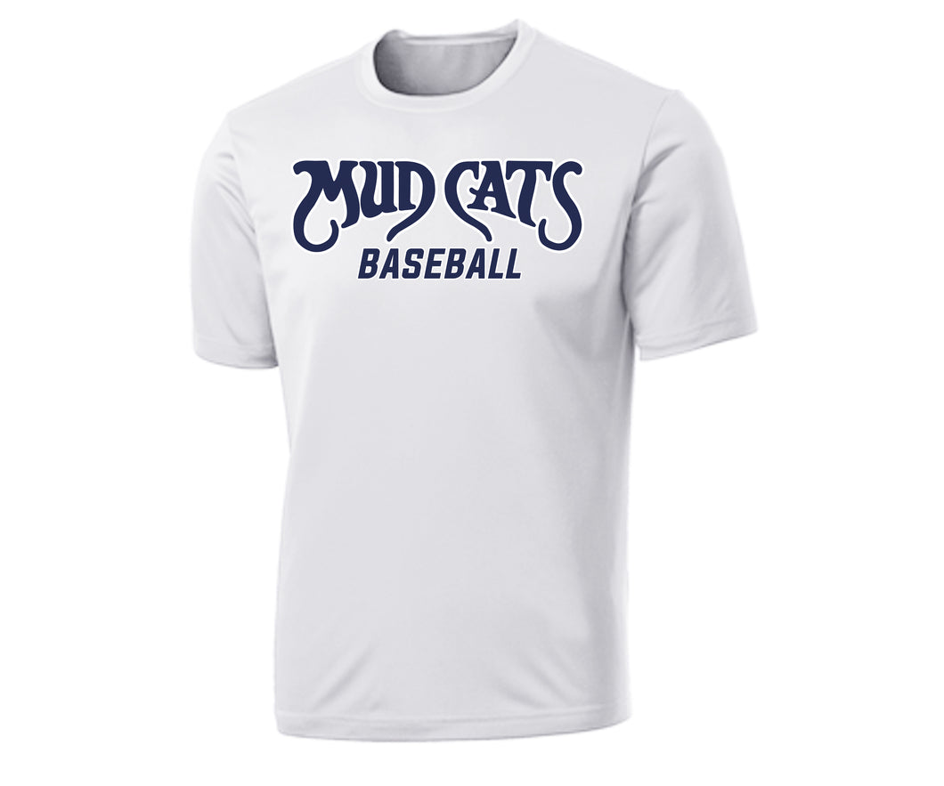 Mudcats Baseball Drifit Training Shirt