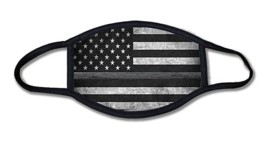 Thin Gray Line Corrections Officers Face Mask