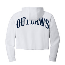 Outlaws Baseball Ladies Crop Hooded Pullover