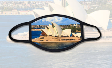 Sydney Opera House Face Mask