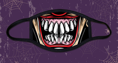 Clown Teeth Face Mask