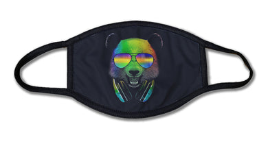 Music Panda Face Mask