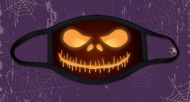 Pumpkin Face Face Mask