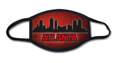 Atlanta Skyline Face Mask
