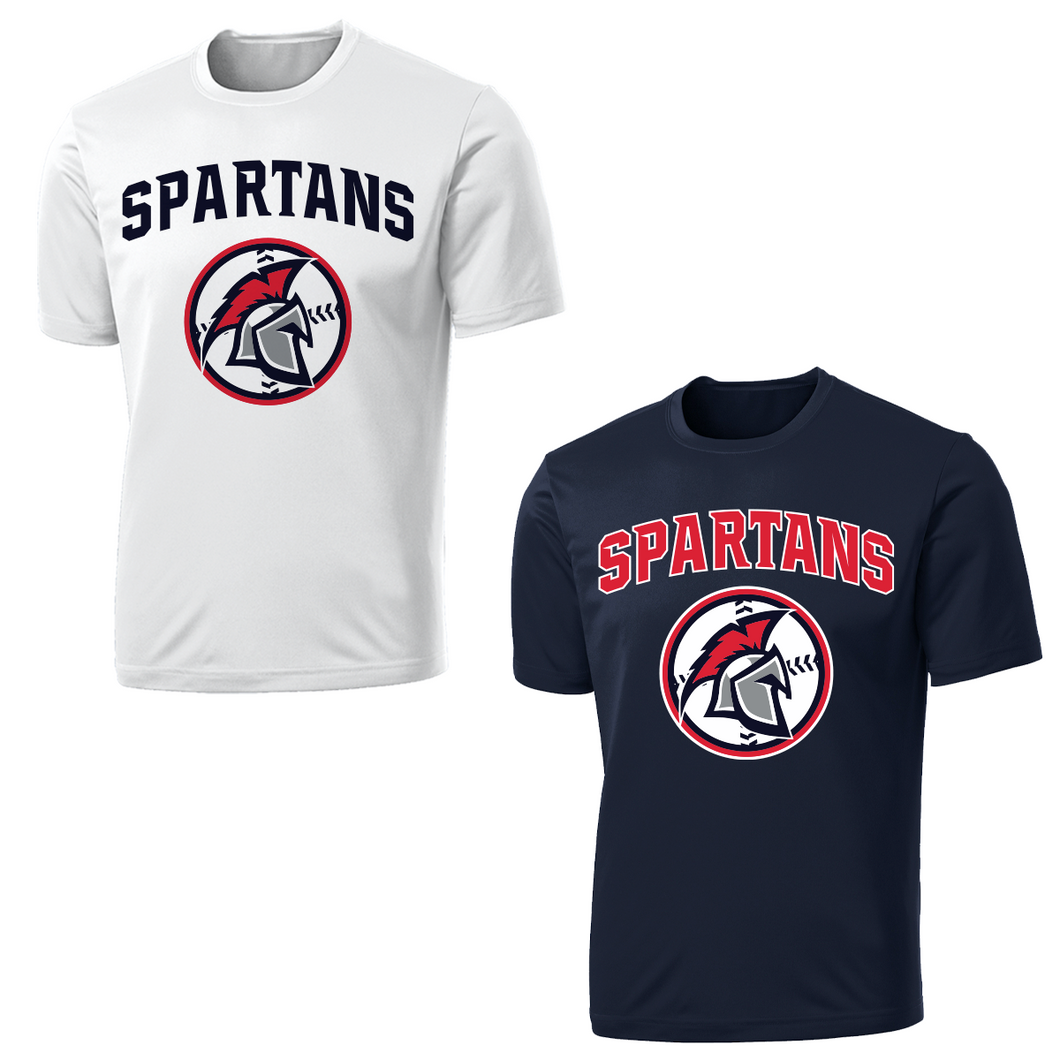 Spartans Baseball Dri Fit Tri Blend Shirt