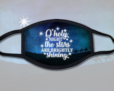 O Holy Night Face Mask