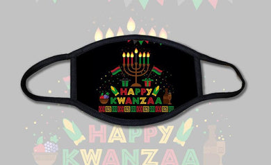 Happy Kwanzaa Celebration Face Mask