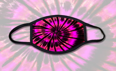 Pink Tye Dye Face Mask