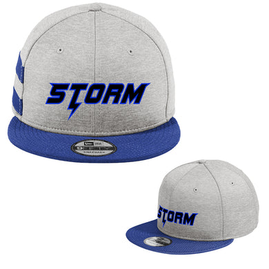Storm Football Embroidered Logo Team Snap Back Hat