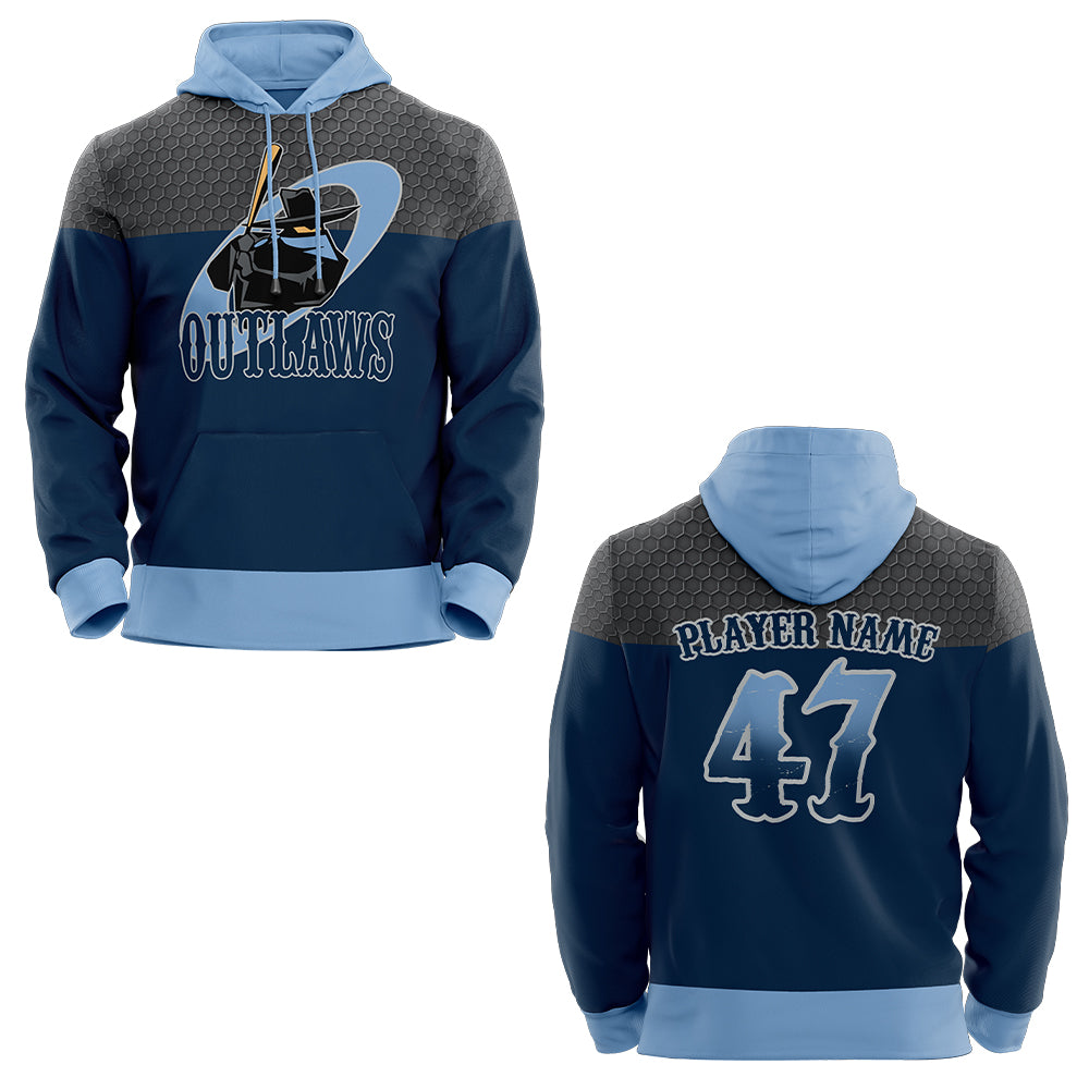 Outlaws Sublimation Custom Hoodie