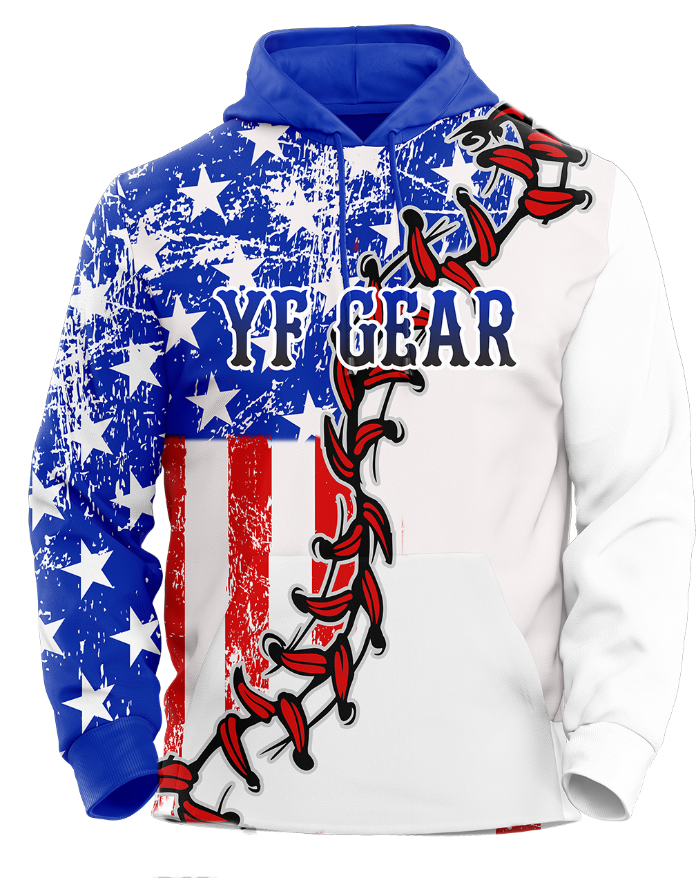 HOWELL REBELS Sublimated Hoodie HOWELL REBELS Sublimated Hoodie