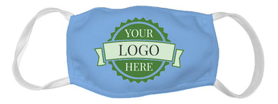 CUSTOM FACE MASK - YOUR OWN LOGO (Quantity 10 - 10,000)