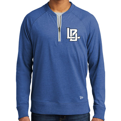 New Era Quarter Zip Pullover with Embroidered Logo